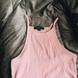 Ambiance pink halter top